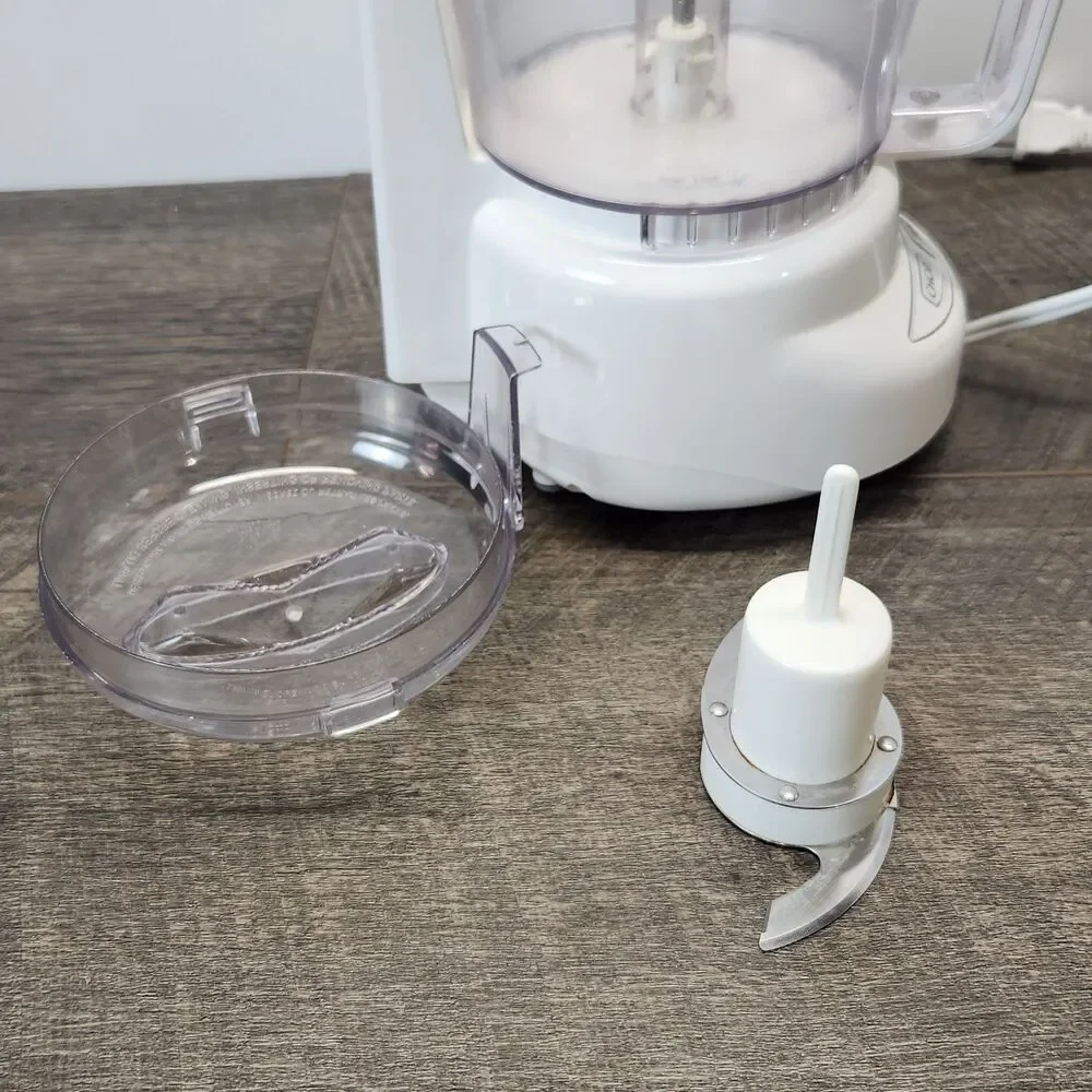 Cuisinart Mini-Prep Plus Food Processor 3 Cup White Tested Cleaned Model DLC2A
